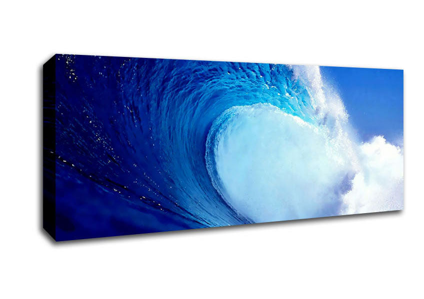 Picture of The Giant Wave Panoramic Canvas Wall Art