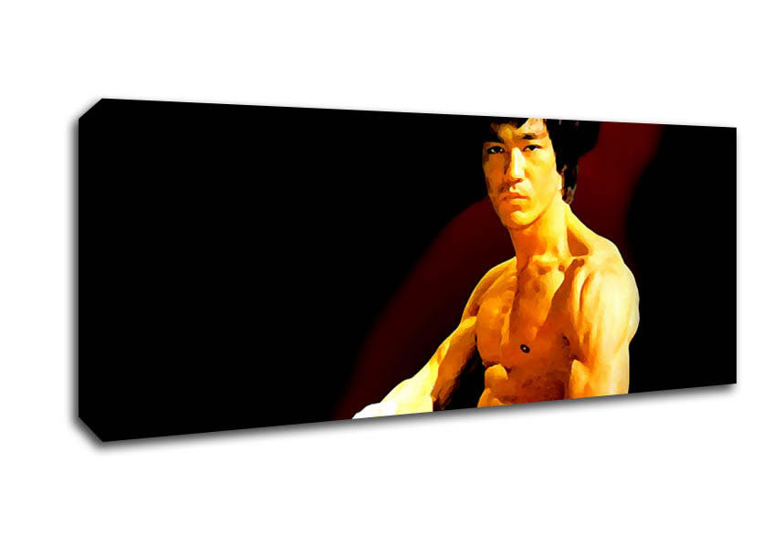 Picture of Bruce Lee Fist Of Fury Panoramic Canvas Wall Art