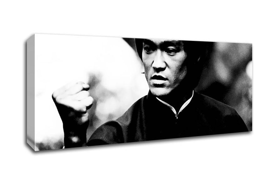 Picture of Bruce Lee Power Of One Panoramic Canvas Wall Art