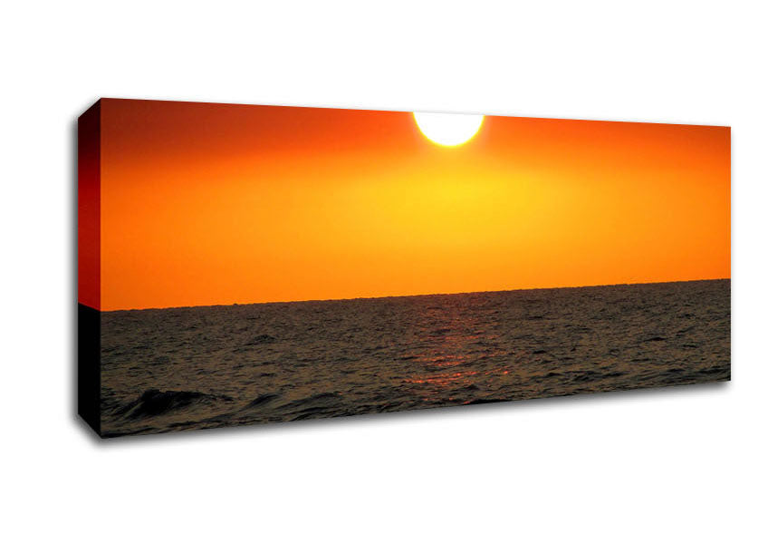 Picture of Caspian Sea Panoramic Canvas Wall Art