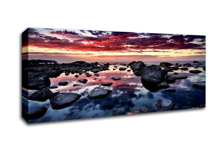 Picture of Cape Arkona Germany Panoramic Canvas Wall Art