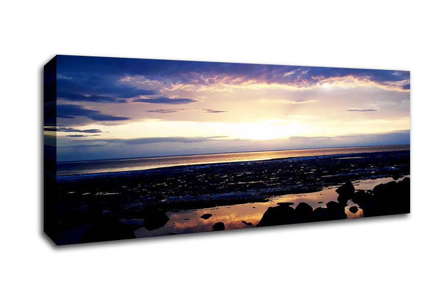 Picture of Blue Sky Horizon Panoramic Canvas Wall Art