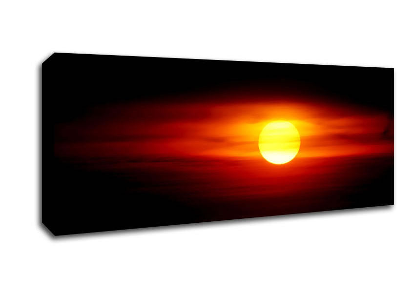 Picture of Energy Of The Sun Panoramic Canvas Wall Art