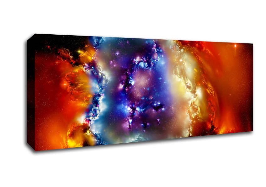 Picture of Beyond Space Panoramic Canvas Wall Art