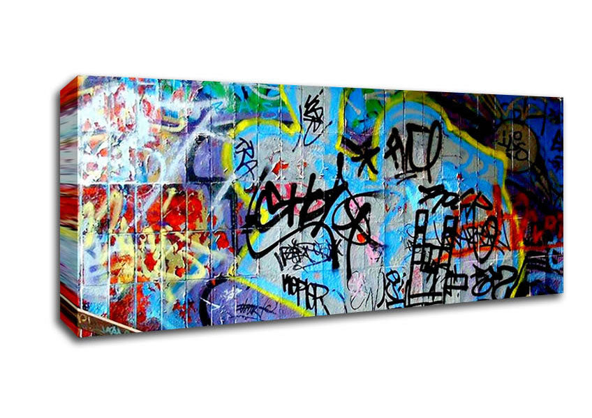 Picture of Colour Blaze Panoramic Canvas Wall Art