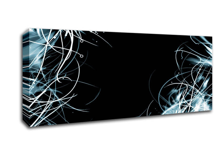 Picture of Electrical Storm Panoramic Canvas Wall Art