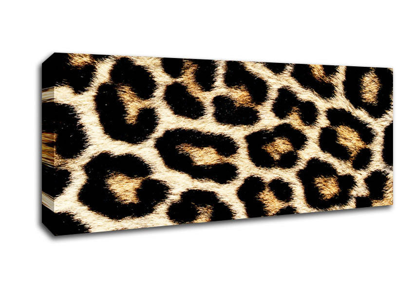 Picture of Leopard Skin Panoramic Canvas Wall Art