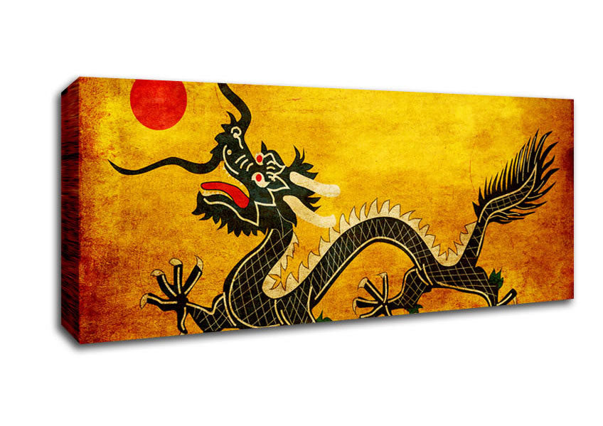 Picture of Manchu Dragon Ming Dynasty Panoramic Canvas Wall Art