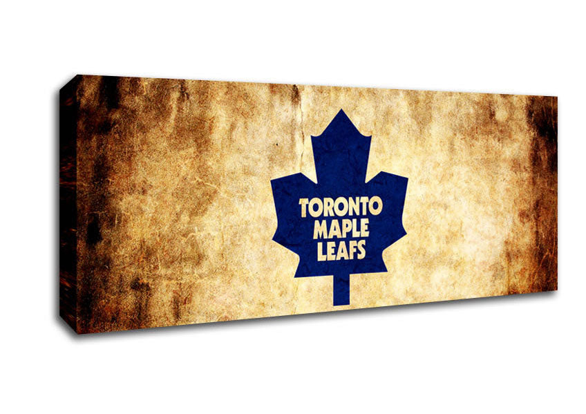 Picture of Canada Toronto Maple Leaf Panoramic Canvas Wall Art