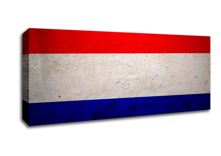 Picture of Netherland Flag Panoramic Canvas Wall Art