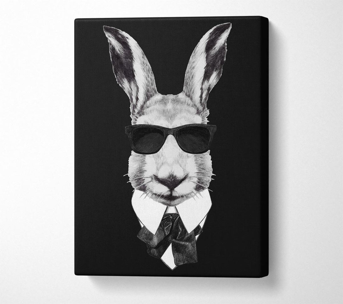 Picture of Mafia Rabbit Canvas Print Wall Art