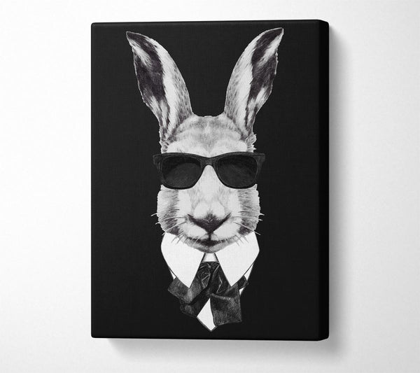 Picture of Mafia Rabbit Canvas Print Wall Art