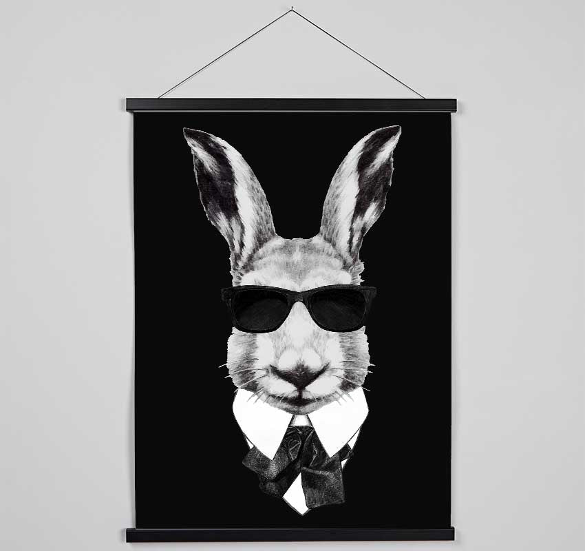 Mafia Rabbit Hanging Poster - Wallart-Direct UK