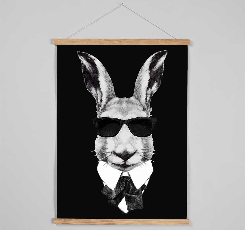 Mafia Rabbit Hanging Poster - Wallart-Direct UK