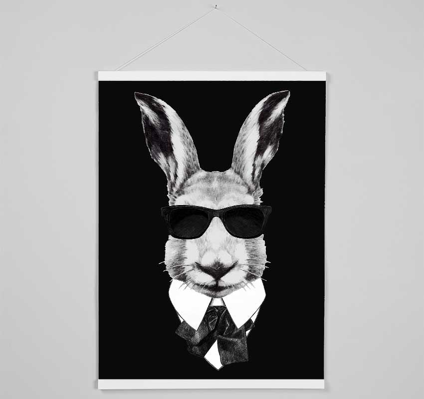 Mafia Rabbit Hanging Poster - Wallart-Direct UK