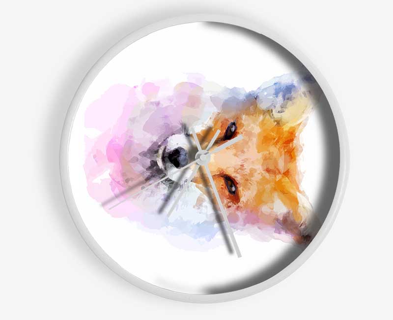 Foxy Clock - Wallart-Direct UK