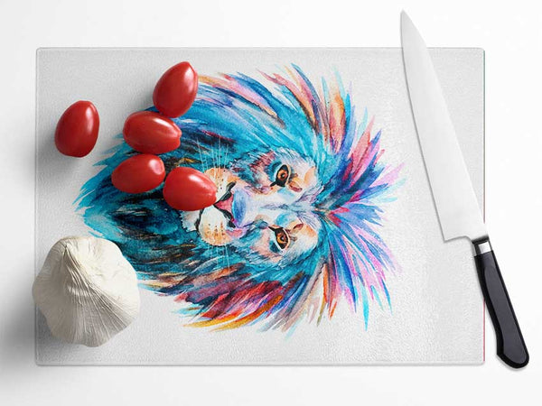 Lion Main Glass Chopping Board