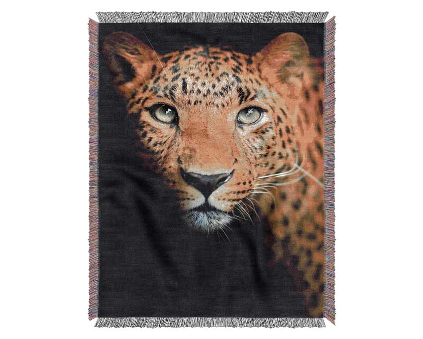 Leopard Beauty Woven Blanket