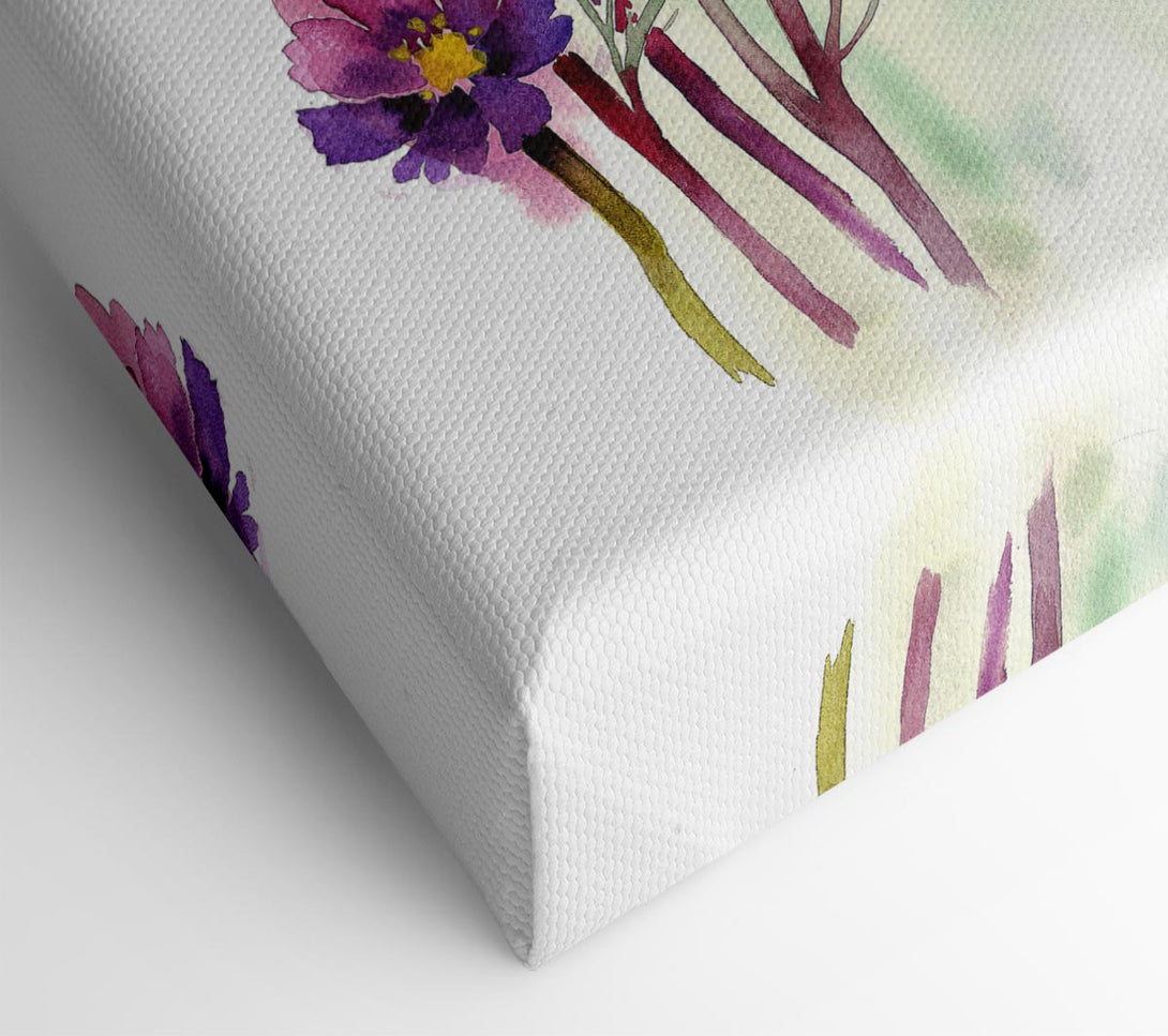 Picture of Wild Flower Beauty Canvas Print Wall Art