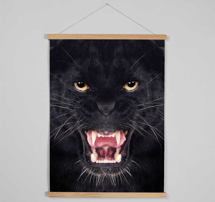 Panther Roar Hanging Poster - Wallart-Direct UK