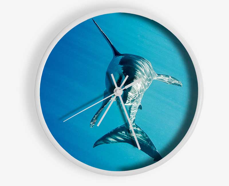 Shark Smile Clock - Wallart-Direct UK