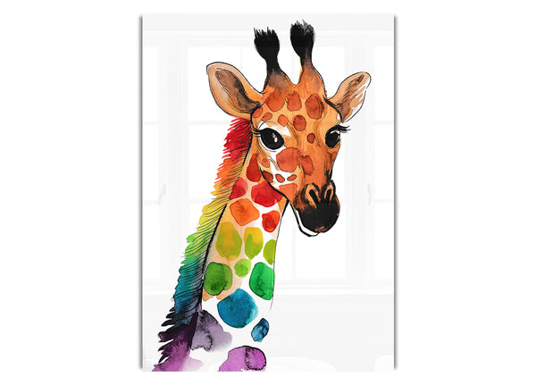 Rainbow Giraffe