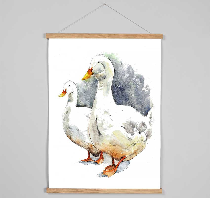 Geese Hanging Poster - Wallart-Direct UK