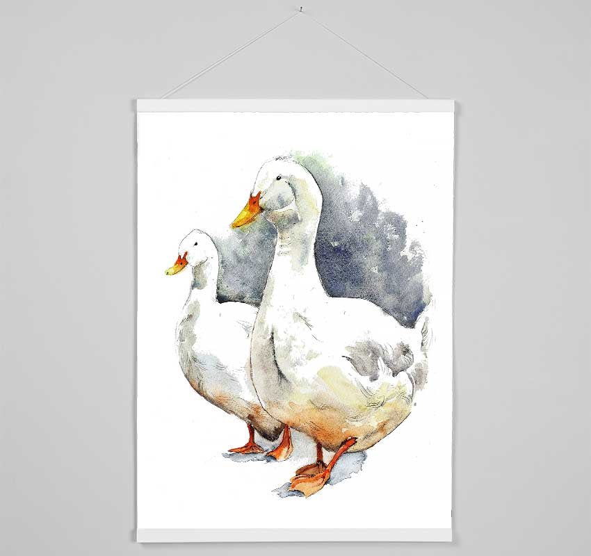 Geese Hanging Poster - Wallart-Direct UK