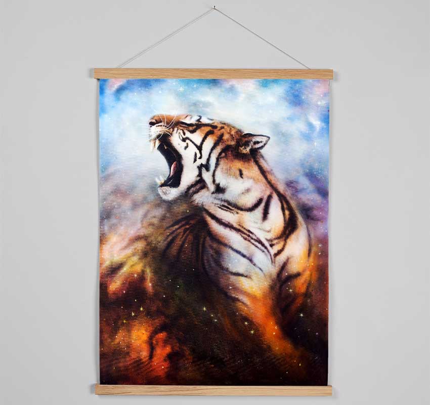 Roaring Tiger Hanging Poster - Wallart-Direct UK