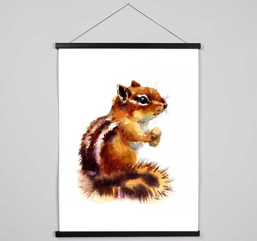 Squirrel Nuts Hanging Poster - Wallart-Direct UK