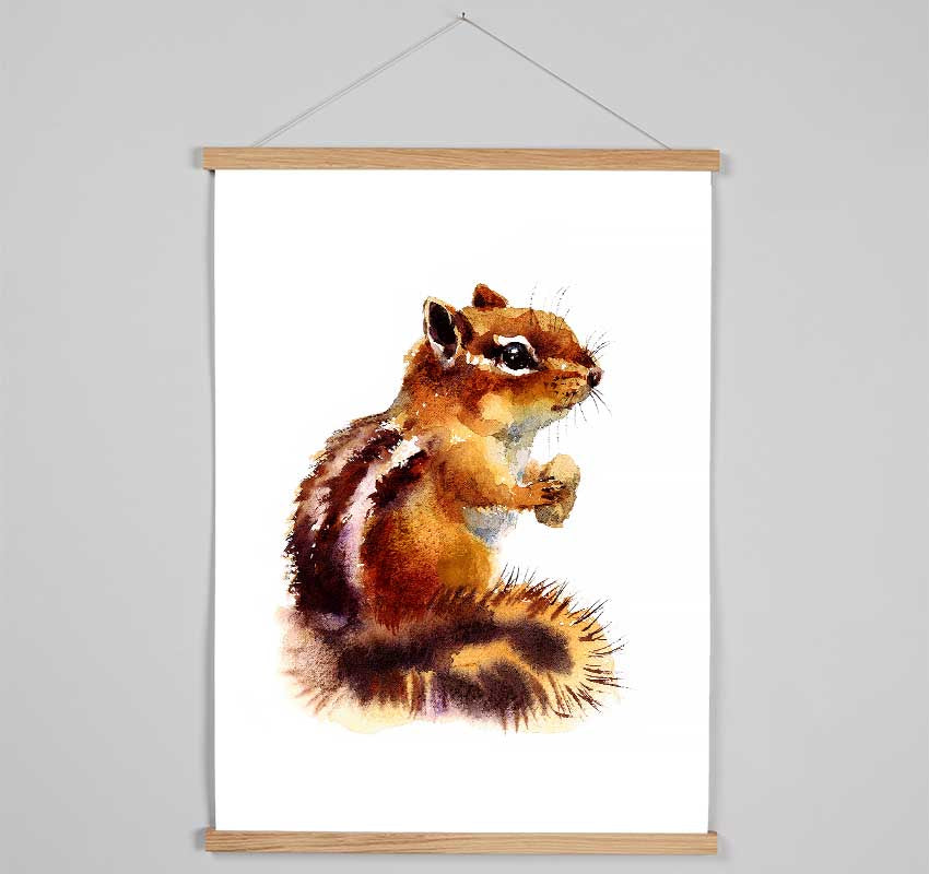 Squirrel Nuts Hanging Poster - Wallart-Direct UK