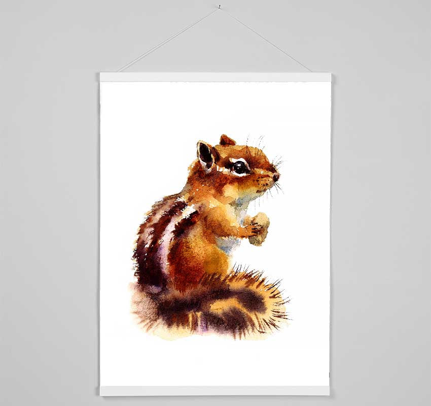 Squirrel Nuts Hanging Poster - Wallart-Direct UK