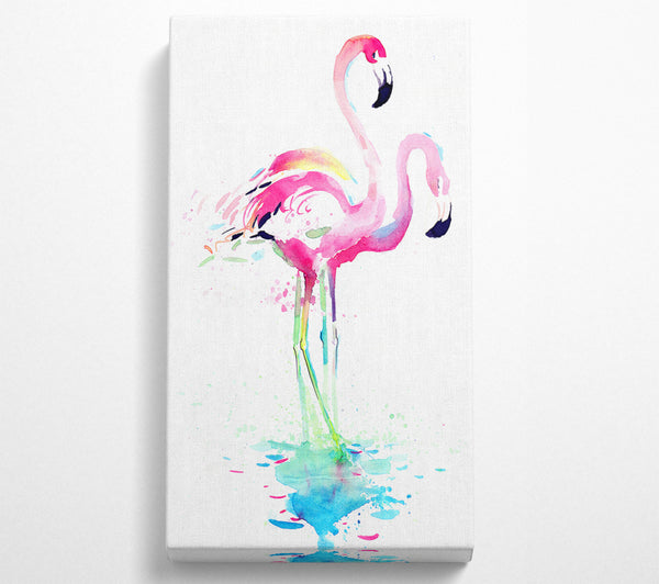 Flamingo Watercolour