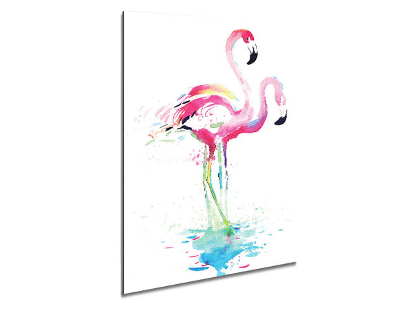 Flamingo Watercolour