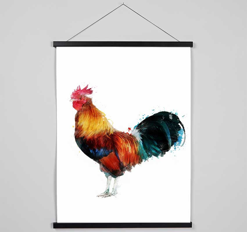 Rooster Hanging Poster - Wallart-Direct UK