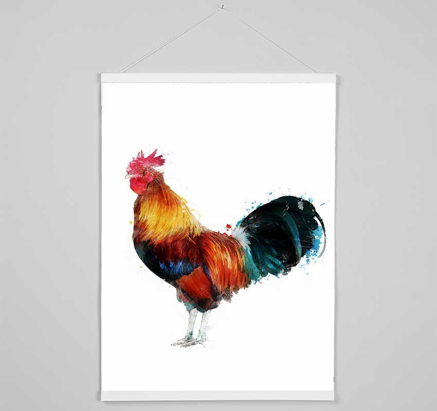 Rooster Hanging Poster - Wallart-Direct UK