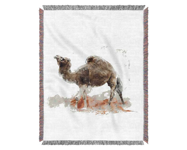 Camel Trek Woven Blanket