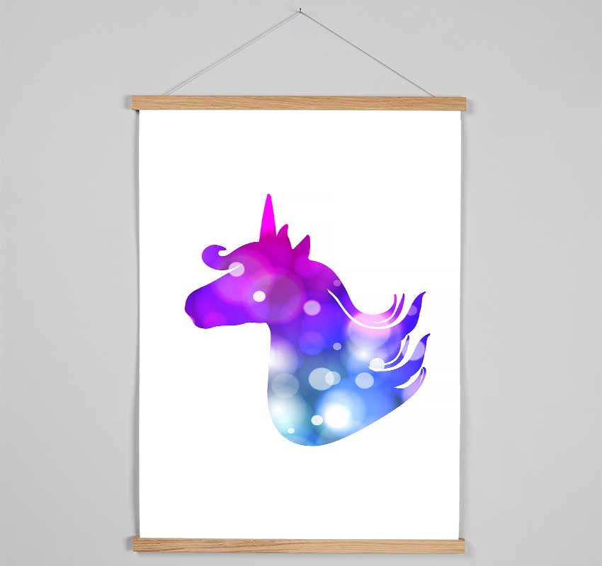 Unicorn Sparkle Hanging Poster - Wallart-Direct UK