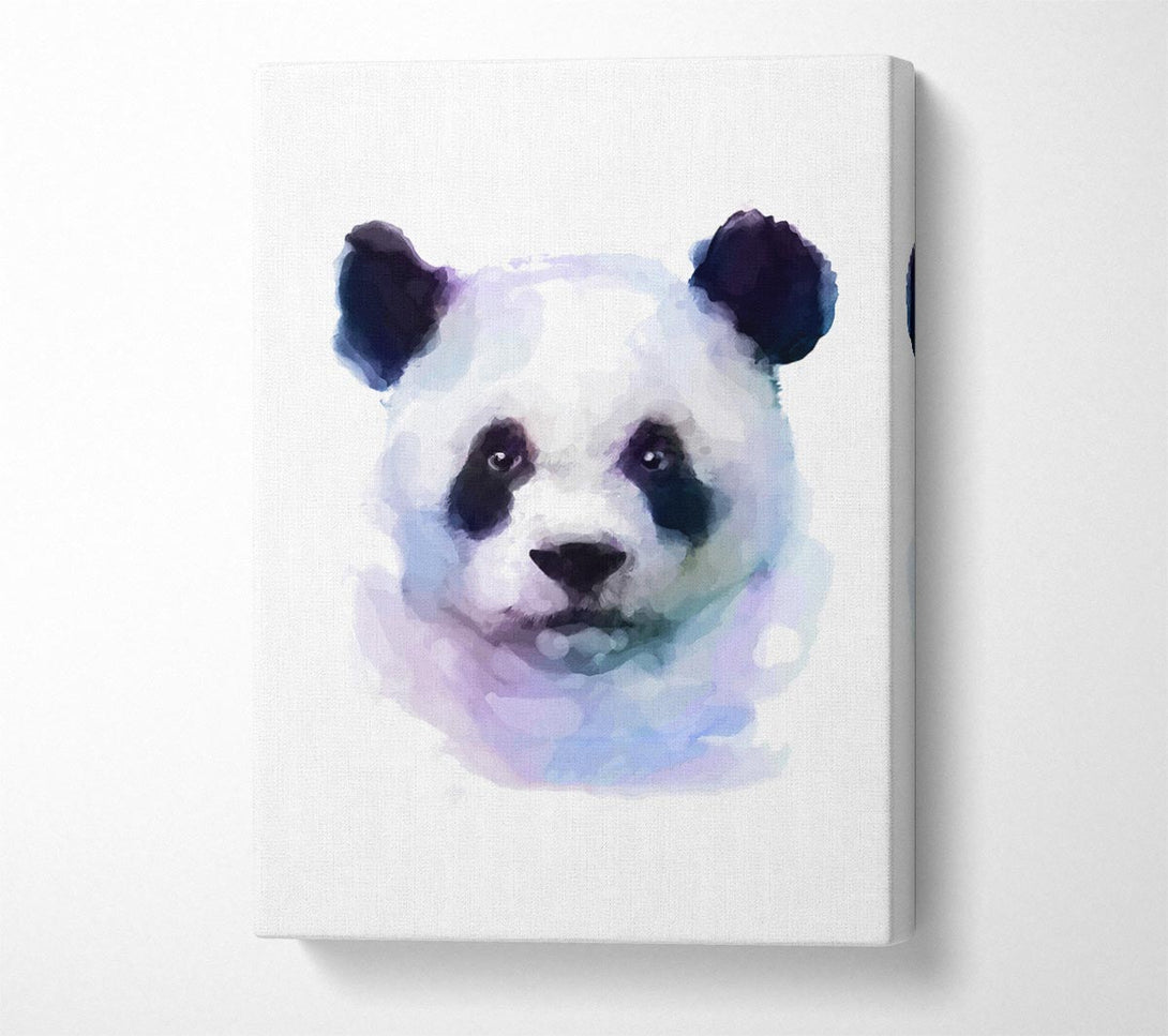 Picture of Panda Face Canvas Print Wall Art