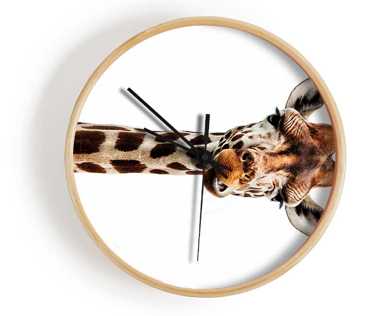 Goofy Giraffe Clock - Wallart-Direct UK