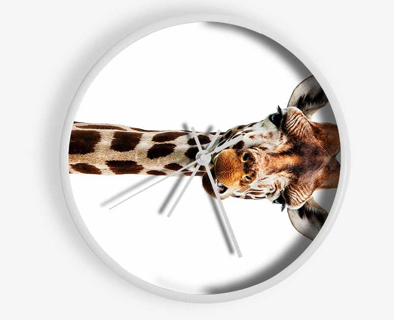 Goofy Giraffe Clock - Wallart-Direct UK