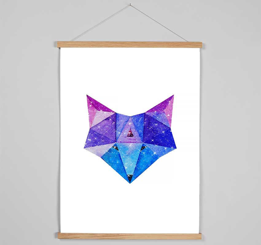 Diamond Fox Hanging Poster - Wallart-Direct UK