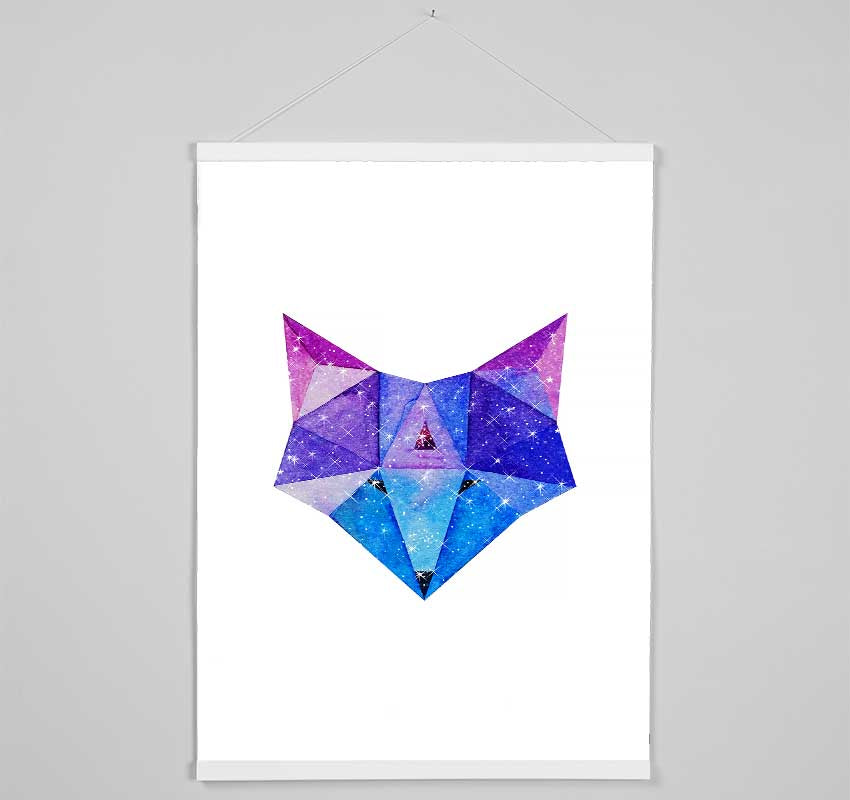 Diamond Fox Hanging Poster - Wallart-Direct UK