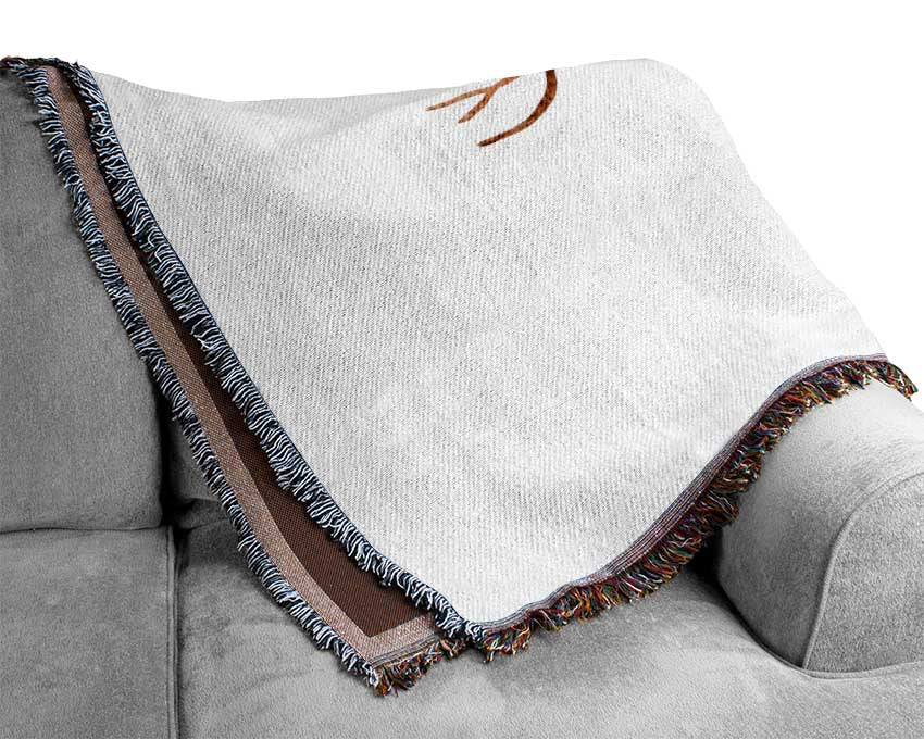 Deer Delight Woven Blanket