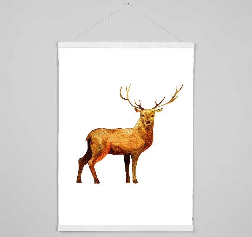 Deer Delight Hanging Poster - Wallart-Direct UK