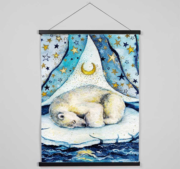 Polar Bear Dream Hanging Poster - Wallart-Direct UK