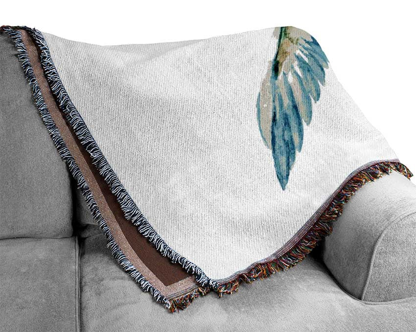 Hummingbird Duo Woven Blanket