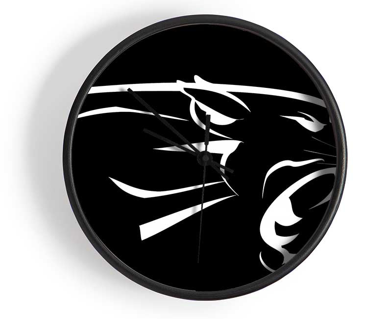 Panther teeth Clock - Wallart-Direct UK