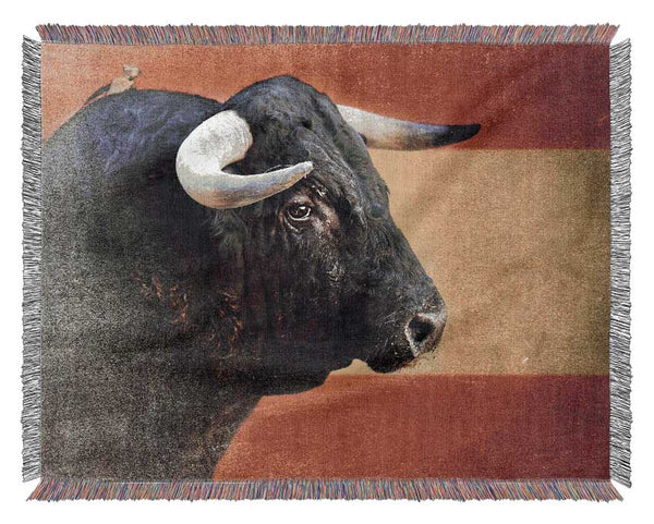 Spanish Bull Woven Blanket