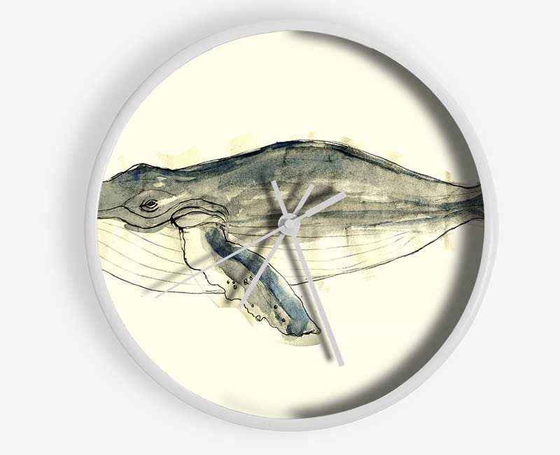 Humpback Whale Clock - Wallart-Direct UK